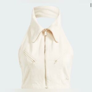 NEW WITH TAGS Adidas Fashion Montreal Denim Cropped Vest